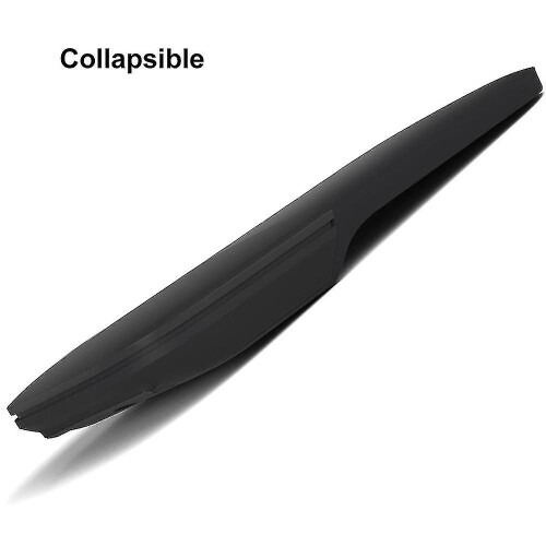 Foldable Bluetooth Mouse with Vertical Touch Scroll, Compatible with Laptop Tablet Smartphone, Ultra-Thin Portable Arc Design for Multi-System Use 1