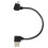 Adaptador Cabeça de USB A para Micro USB com Ângulo Retto 24cm, Compatível com Celulares e GPS, Cabeamento de Dados e Carregamento 3