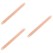 3Pcs Smooth Edge Wooden Knitting Tools DIY for Tapestry and Crafts