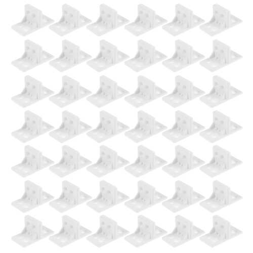 Practical Brace White 100set 1.2x1.2x1.2in