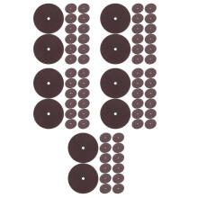 150Pcs Red Resin Cutting Discs Ultra-Thin Rotary Tool Wheels for Metal