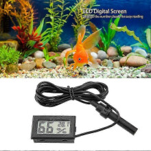 Geïntegreerde temperatuur- en vochtigheidsmeter met sonde, twee-in-één zeer nauwkeurig instrument voor incubator-sigarenkamers.