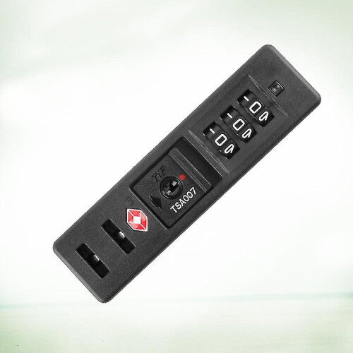 TSA Approved Combination Lock with Resettable 3 Digit Code, ABS Travel Padlock for Suitcase and Luggage Security 2