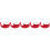 5Rolls Glossy Red Ribbon Roll for Christmas Tree, Gift, and Cake Decor 9