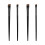 6 Sets Makeup Angled Eyeliner Ultra Fine Slanted Eyebrow 1
