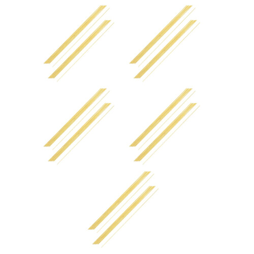 100Pcs Golden Metal Rods for Sculpture DIY Clay Modeling Support Tool
