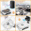 Lettore CD portatile con Bluetooth 5.1 e batteria a lunga durata, per casa e auto 2