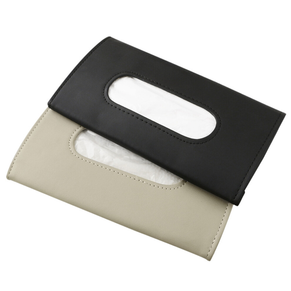 2Pcs Car Visor Tissue Box Holder Headset Case 3722821897764