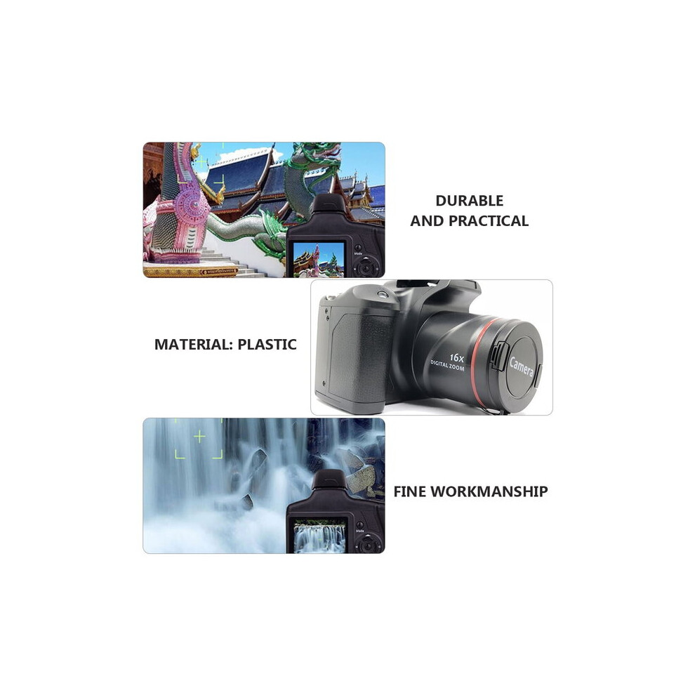 Digital Camera With 16X Digital Zoom For Photo Video Audio Recording, 1080P 16Mp 6901508560505