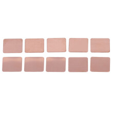 Kupfer-Kühlkörper-Pad-Dichtung 15x15mm Schnelle Kühlung Thermisch GPU CPU RAM