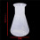 6X Plastic Transparent Laboratory Chemical Erlenmeyer Flasks Container Bottle - 250 Ml 7