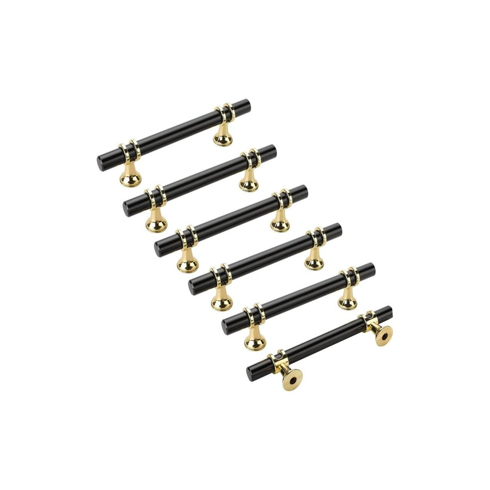 Kitchen Cupboard Handles, Stainless Steel Rustproof With 96Mm Hole Spacing, T-Bar Design For Drawers And Wardrobes 6901508532311