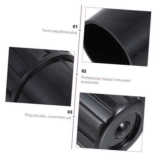 2Pcs Tenor Saxophone End Plug Protector with Secure Bell Protection and Precise Fit Design 2