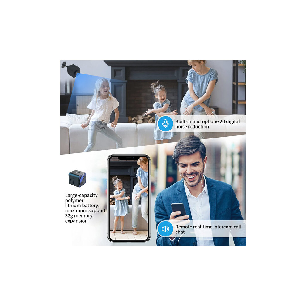 Indoor Security Camera With Two-Way Audio Motion Alerts, 1080P Hd Video And Infrared Night Vision 6901508497535