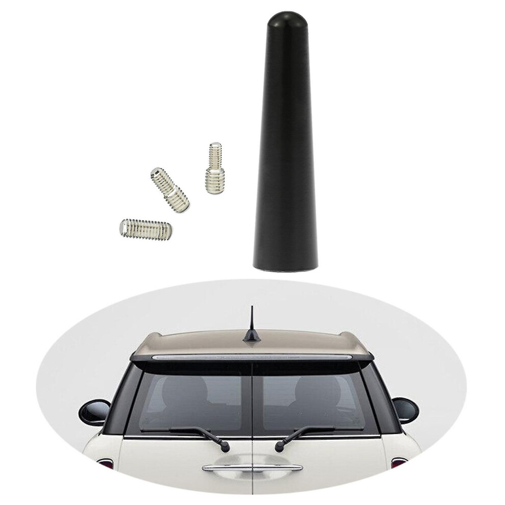 Car Antenna 6.5Cm For Fm Dab Signal Reception - Compact Design Black 6901508433243