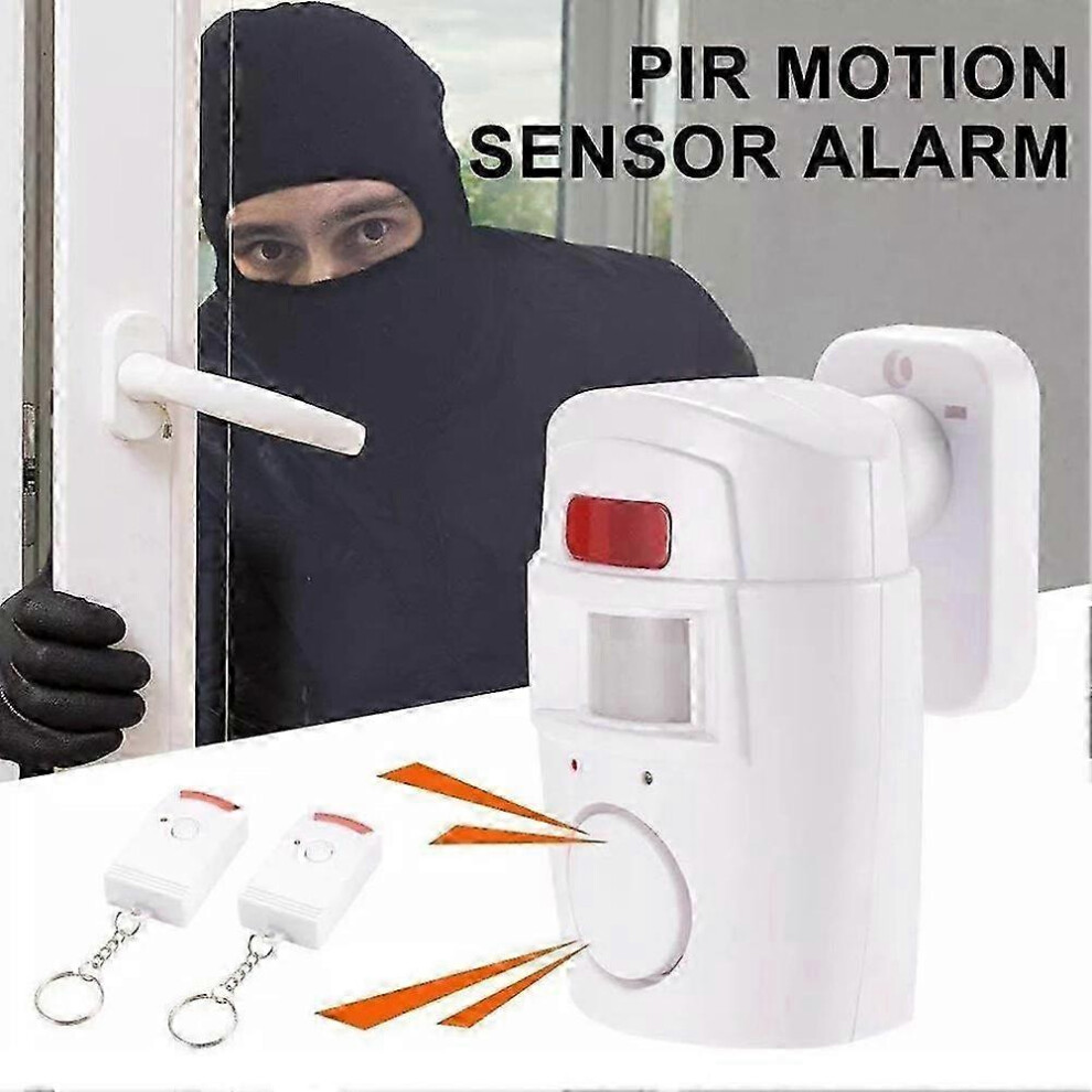 Motion Sensor Alarm For Home Security, 100 Wide Angle 4-5 Metres Range, 105Db Loud Siren 6901508593930