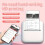 Portable Thermal Label Printer for Android Phones, Mini Wireless Printer for Student Notes and Home Office Use 4