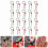 Replacement Locking Pin and Seal Set for Fire Extinguishers, 20-Pack, Heavy-Duty Iron Construction, Tamper-Evident 4