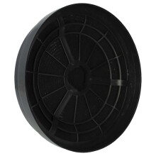 Activated Carbon Filters 4-Pack Compatible with Akpo Range Hoods, 17.5cm Round Filters for Kitchen Air Purification