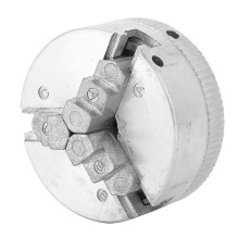Morsetto a 3 Griffe Z011 in Lega di Zinco per Piccoli Torni e Fresatrici, Diametro 1.8-56mm