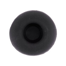 200 Pcs Black Earbuds Earpiece in Ear Buds Tip Cover Replacement