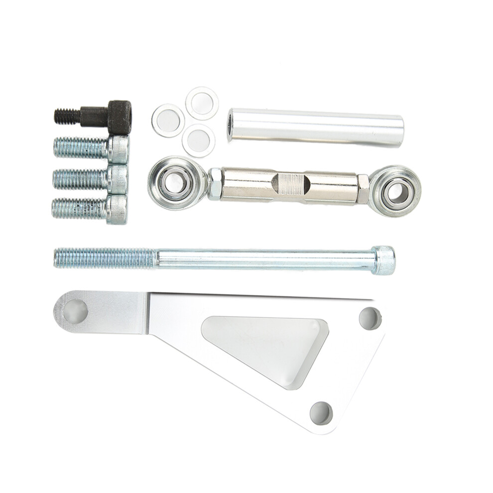 Sbc 350 Alternator Bracket Chrome Finish Kit 7444352899333
