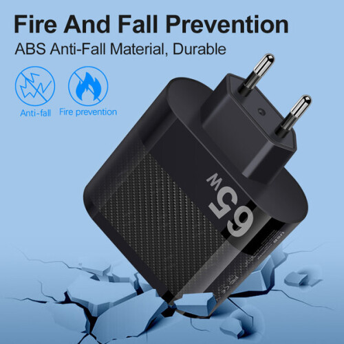 Ταξιδιωτικό Adaptar USB με 5 Θύρες και Type-C, Συμβατό με Κινητά και Laptop, 3.5A, Compact 1