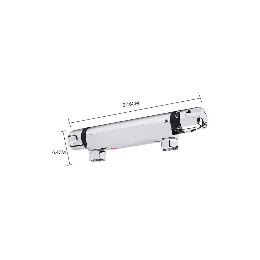 Copper Thermostatic Shower Valve With 38C Temperature Limiter, Anti-Retrograde Flow Check Valve For Safe Stable Bathing 6901508509986