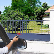 Pilot zdalnego sterowania z 2 przyciskami i kodem zmiennym, kompatybilny z BFT MITTO2 MITTO4 KLEIO, 433 MHz, zasięg bezprzewodowy 100 m