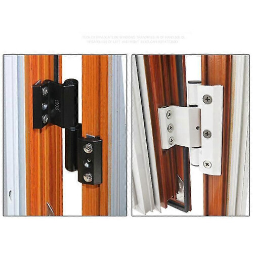 100mm Side Hung Door Hinge, Broken Bridge Aluminium Alloy Construction, Silent Operation Rustproof Design 2