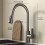 Kitchen Tap with Ceramic Valve Core and Water-Saving Function, Single Hole Installation 4