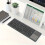 Wireless Silent Keyboard with Touchpad, Compatible with MacBook PC Android iOS, Foldable Portable Tri-Fold Design for Office Home Use 4