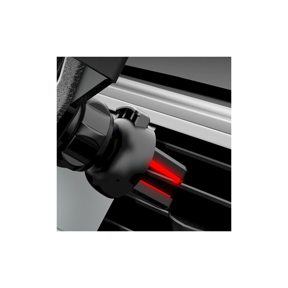 Car Phone Holder With One-Handed Operation, Vent Mount For 4.7 To 7 Inch Phones Compatible With Smartphones Silver 6901508544079