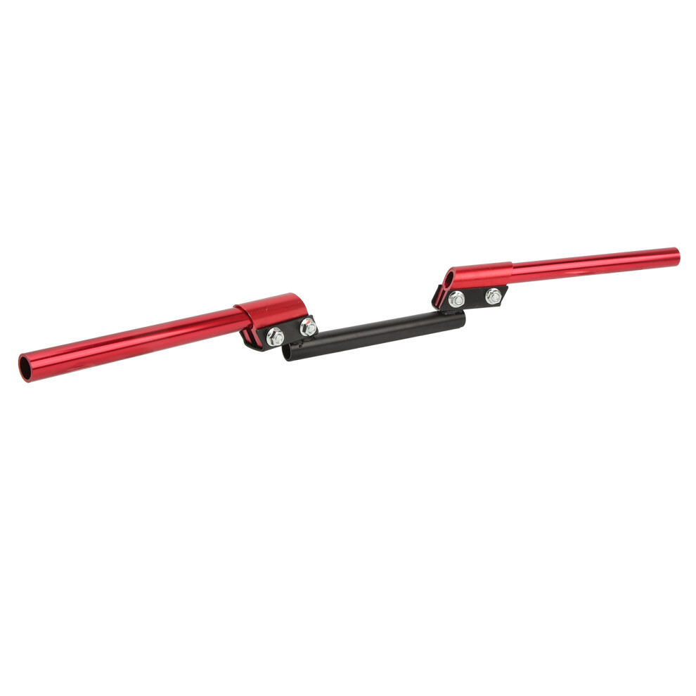 Motorcycle Handlebar 22Mm Universal Adjustable For Street & Off-Road Bikes Red 4691389680417