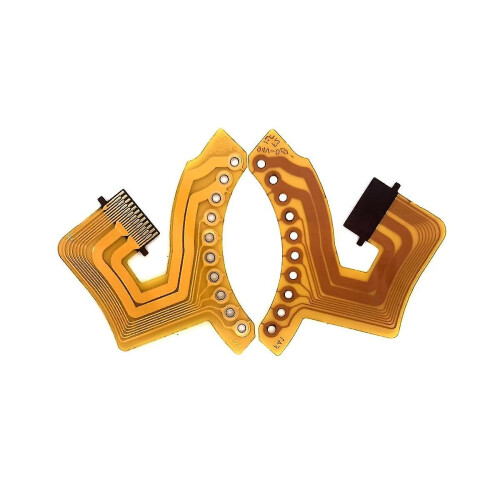 FPC Cable Single-Lens, Yellow Flexible Flat Cable 1 Piece for Electronic Device Connections 16-55 Spec 1