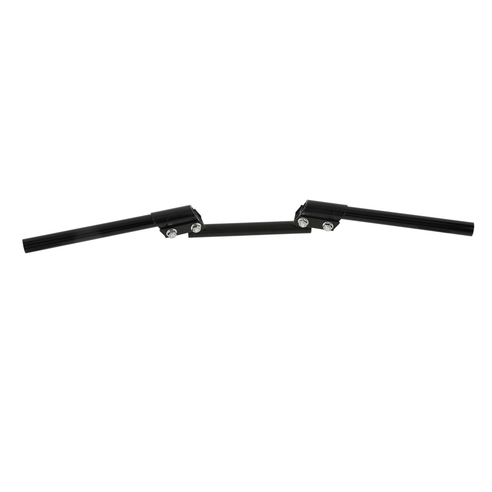 22Mm Universal Handlebar For Motorcycle Atv Scooter Adjustable Fit Black 4651389680404