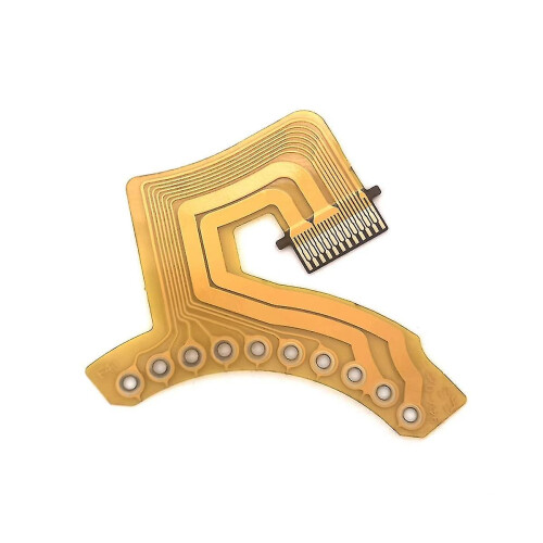 FPC Cable Single-Lens, Yellow Flexible Flat Cable 1 Piece for Electronic Device Connections 16-55 Spec 2