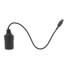 USB-C - 12V-autosovitinadapterikaapeli 60W PD yhteensopiva 12V-laitteiden kanssa pysäköintitarkkailuun ja virtapankkiin