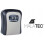 Programmable Key Safe Box with Changeable 4 Digit Code, Metal Outdoor Security Storage for Keys, Wall Mountable Lock Box 1