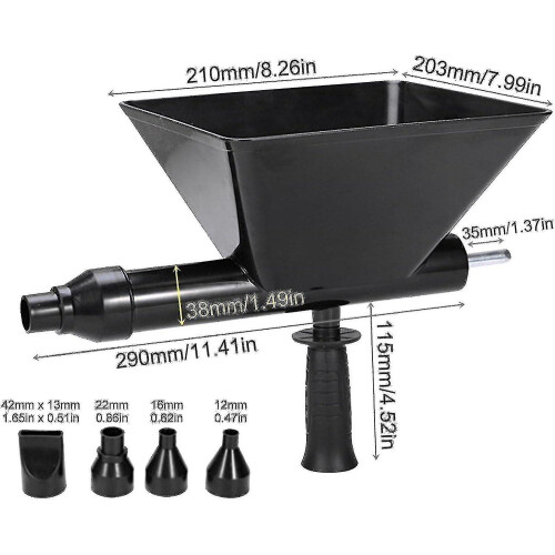 Cement Grouting Machine with Detachable Nozzles Variable Frequency Control, for Efficient Mortar and Plaster Application 1