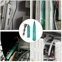 Cable and Wire Tracer for Diagnosing Breaks and Line Status with Grounding for Performance, Telephone Line Tool Kit with Bag