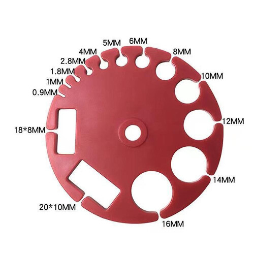 Handheld Wire Stripper with 14 Adjustable Holes Replaceable Blade, Manual Stripping Tool for Electrical Cables 2