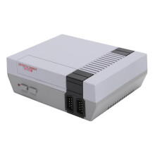 Console Retrò per TV CRT/LED con 2 Gamepad Wireless, Uscita AV, Giochi per 2 Giocatori