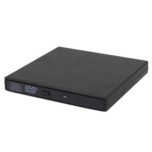 Εξωτερικός Λεπτός Οδηγός CD/DVD συμβατό με Windows Mac, Φορητός Plug and Play USB 1