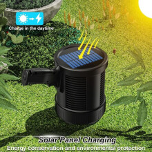 Super Bright LED Scheinwerfer 10000mAh mit USB & Solar Ladung IPX5 Wasserdicht für Camping Notfall