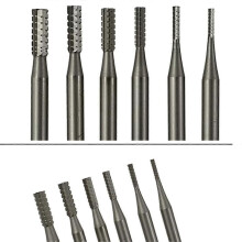 Stahlgravurfräser für Schmuck, 6 Größen 0,8/1/1,4/1,8/2/2,3 mm für präzises Gravieren von Silber, Aluminium und Weichmetallen
