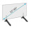 Suporte de Mesa para TV de Alumínio Compatível com TVs de 32 a 65 Polegadas, Suporte com Altura Ajustável com Base de Proteção contra Arranhões 2