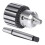 Keyed Drill Chuck, 2MT Spindle, 3-16mm (5/8") Capacity, Includes K32 Key for Machine Tools 2