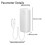 WiFi Water Leak Alarm, Wireless Sensor with App Notifications, Battery Operated 5