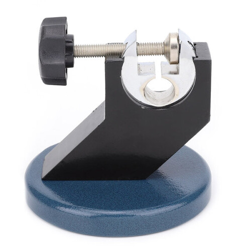 Micrometer Stand Holder with Fixed Base for 0-100mm Range, Precision Measurement Bracket for Machining 2